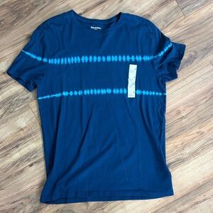Goodfellow & Co Men's Navy Tie-Dye Short Sleeve Tee